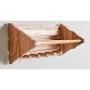 Woodenmood Rectangular Wall Shelf