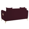 Daraco Velvet 2 Seater sofa in Red wine Color