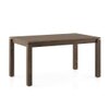 Atlas Solid Wood 6 Seater Compact Dining Table With 6 Rochelle Lounge Chair