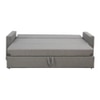Akron 3 Pull Out Sofa Cum Bed In Grey Colour
