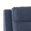 Emila Right Aligned Three Seater Sectional Recliner in Blue Colour
