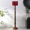 Devansh Wooden Floor Lamp