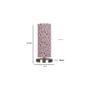 Multicolor cotton table lamp with Steel Base -15