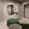 Round LED  Mirror with Lights Dimmable Vanity Mirror