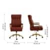 Doe Buck Derrus Premium Brown Executive Office Chair