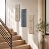 The Castle Decor Abstract Face Wall Art Set of 3 27x33 Inch