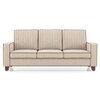 Apollo Neo  High Back 3 Seater  Fabric Sofa In Classic Beige Colour