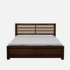 Briarwood Hydraulic Solid Wood Bed King Size in Provincial Teak Finish
