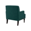 Terren Boucle Fabric Lounge Chair in Green