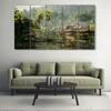 The Castle Decor Kerala Wall Painting Wooden Framed 27x48 Inch (Style 3)