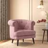Bardot Lounge Chair in Desert Rose Colour