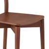 Dane Solid Wood Dining Table 4 Seater with 4 Dane Solid Wood Dining Chairs (Finish: Honey)