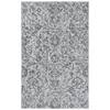 Neulooms Handloom Knotted Reversible Flatweave Area Rug Olive Green or Ivory 4x6