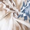 Cream Floral 4 Pcs Comforter set with Queen size bedsheet + 2 Pillow covers