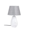 Marble Print Table Lamp Grey Sophisticated Design