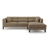 Lewis Sectional Sofa (Colour : Dune, Cushion : Hard, Seater : Right Aligned 3 Seater + Right Aligned Chaise)