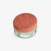 Dastoori Stainless Steel Outdoor Ottoman in Beige Colour