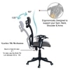 Jeaorda High Back Ergonomic Chair in Grey Colour