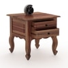 Cole Solid Wood Night Stand in Urban Teak Finish