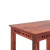 Fidora 4 Seater Dining Table In Honey Finish