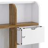 Pinto Engineered Wood Study Table in Two Tone Finish