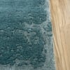 Jaipur Rugs Soft Textured Wool Viscose Tufted Rug Blue 5x8 ft