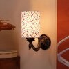 Devansh Metal Electric Wall Light in Antique Gold Colour with Multi Shade Count of 1 Light