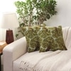 The Grand Tembusu Set Of 2 Cushion Covers With Green Colour