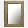 Tito Mango Wood Inlay Brass Tall Wall Mirror
