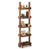 Austen Solid Wood Bookshelf in Teak Finish
