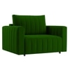 Beliss  Pull Out Sofa cum Bed  in Green Colour
