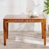 Mercury Solid Wood Dining Table in Honey