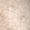 Kira Cream Floral 400 TC Cotton Flat Queen Size Bedsheet with 2 Pillow Covers – Threads