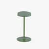 Chalet Air Metal Drink Table in Olive Green Colour