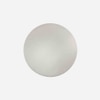 Metalsmith Marble Side Table in Silver Finish