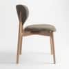 Beechline Solid Wood Dining Chair in Brown Colour