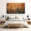 The Castle Decor Abstract Wall Painting Wooden Framed Digital Painting 27x48 Inch