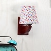 Devansh Solid Wood Electric Wall Light in Multi Colour with Multi Shade Count of 1 Light