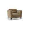 Lewis Sofa Set (Colour : Fawn Velvet, Cushion : Hard, Seater : 3+1+1)