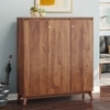 Webster 32 Pair Shoe Rack in Sheesham Finish