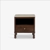 Ukti Bedside Table in Walnut Finish