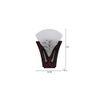 Quenna Brown Glass Wall Light