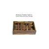 Ohio Sheesham Wood Laptop Table with 1 side Drawer in Teak Finish