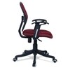 Aaeroa Low Back Ergonomic Chair in Maroon Colour