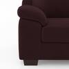 Esquel Premium 3 Seater Fabric Sofa in Deep Plum Velvet Colour