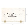 BELIEVE Marble Showpiece