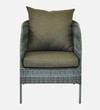 Paris 3+1+1 Seater Wicker Sofa Set in Dual Tone Grey Colour