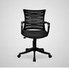 Kepler Brooks Dazzle MB Office Desk Chair in Black Colour