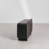 Soncy Solid Mango Wood Sideboard with 3 Door in Black Finish