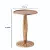 Radiant Gold Duo Small Metal Side Table in Gold Colour